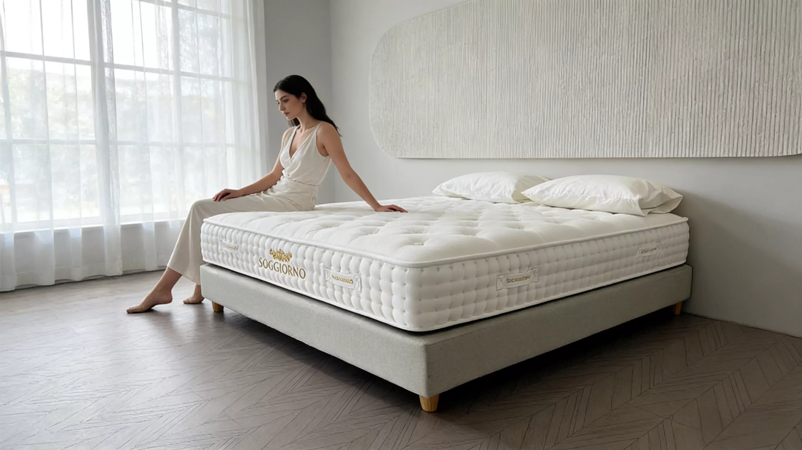 Massage Zone Memory Foam Mattress