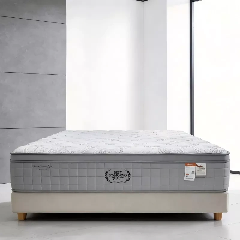 King Pocket Spring Mattress - Luxury Spacious Sleep Surface