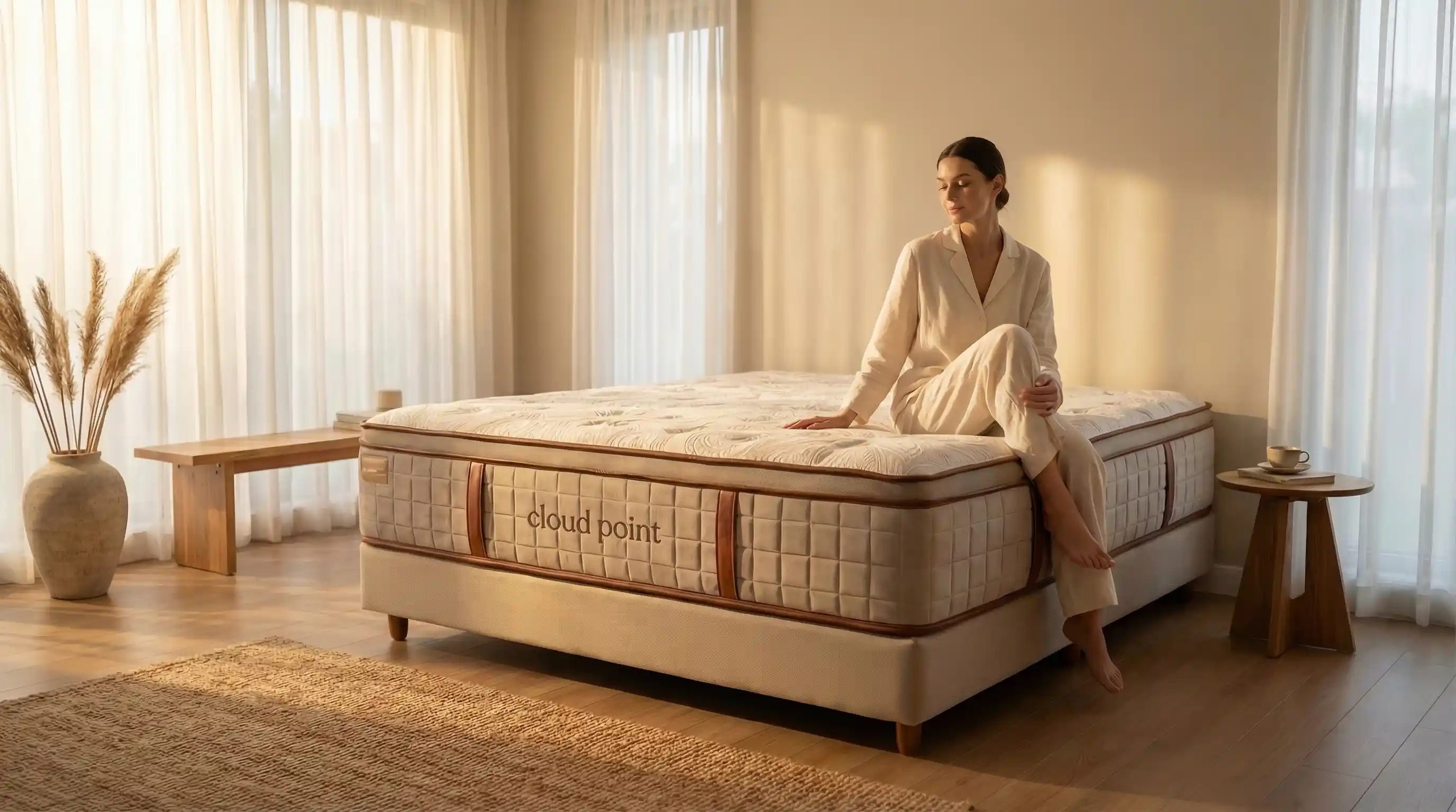 Bamboo Fiber Cover Memory Foam Mattress