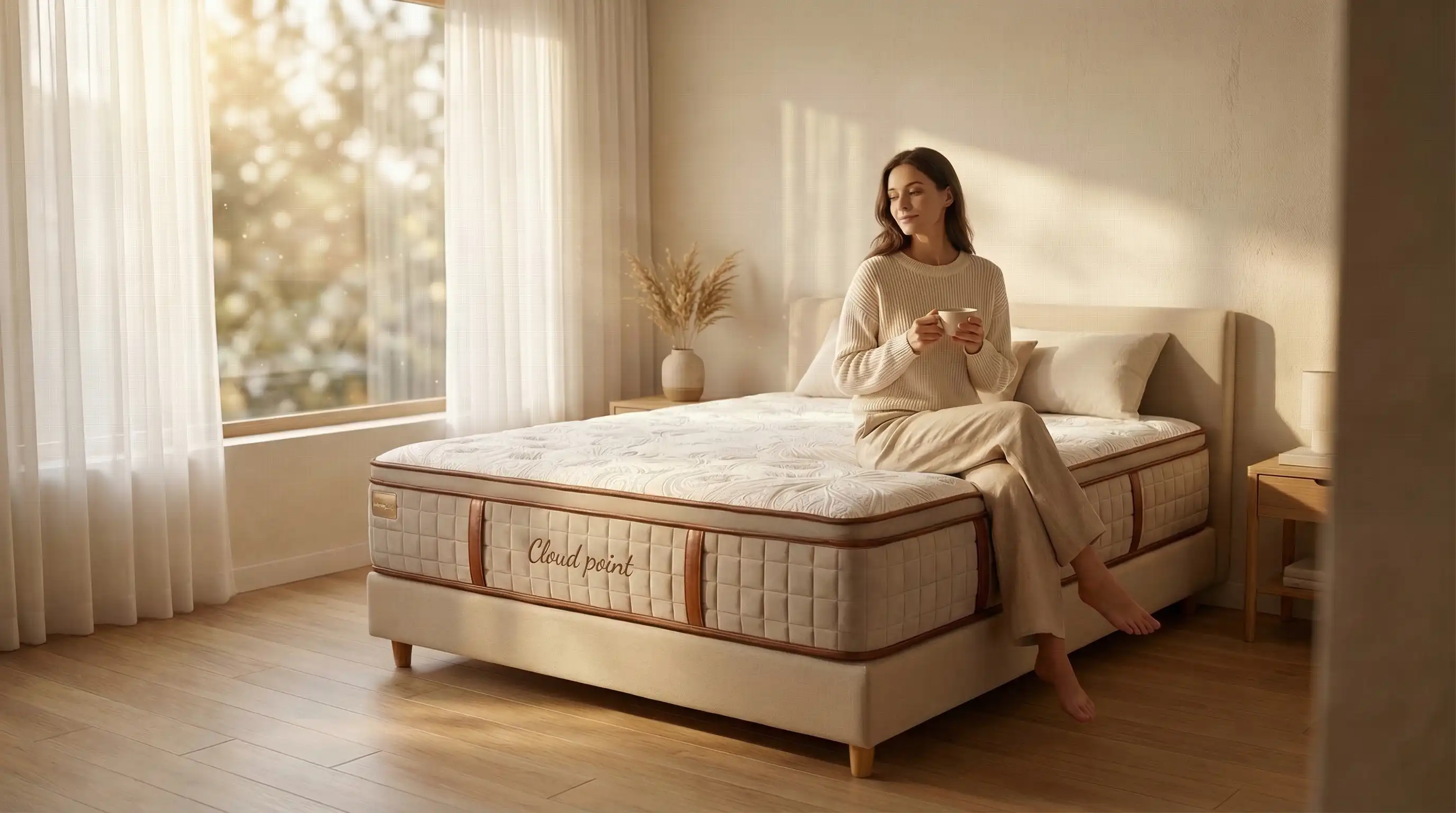 Bamboo Fiber Cover Memory Foam Mattress