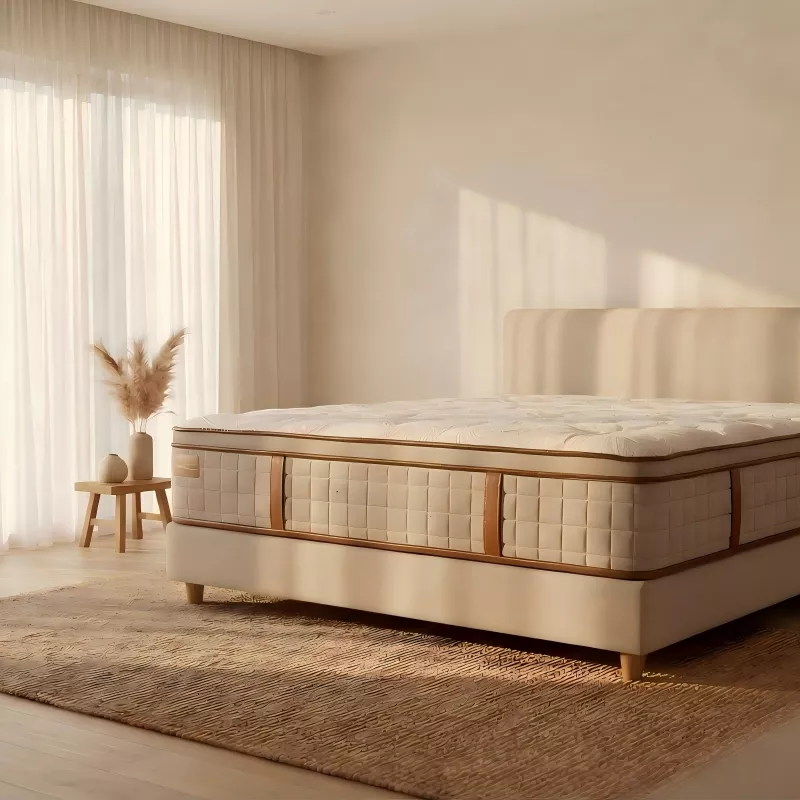 Queen Pocket Spring Mattress - Spacious & Supportive for Couples
