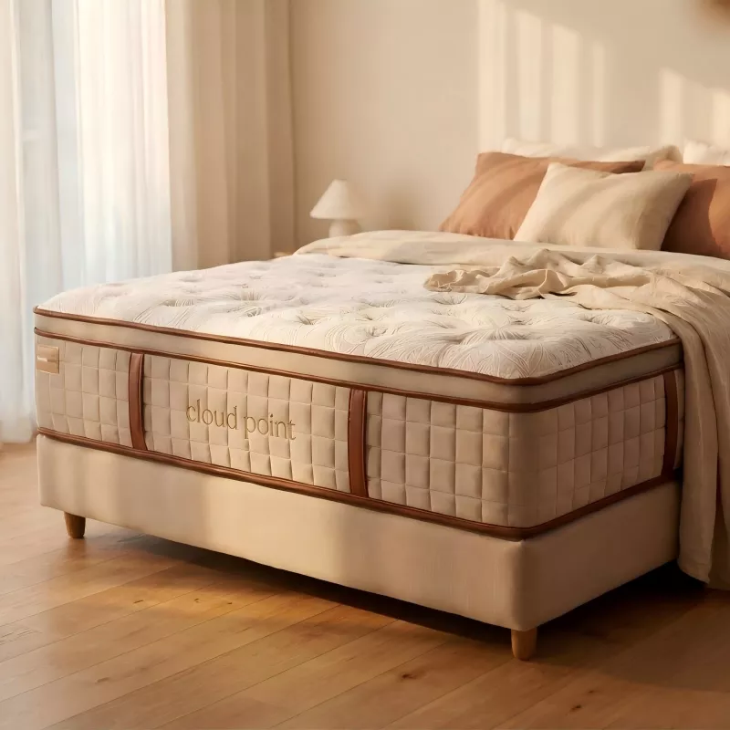 Bamboo Fiber Cover Memory Foam Mattress Skin Friendly