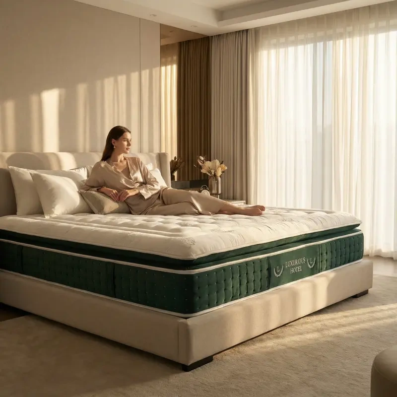 Silent Memory Foam Mattress No Motion Transfer