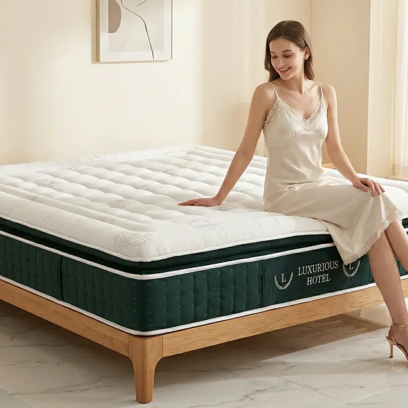 Silent Memory Foam Mattress No Motion Transfer