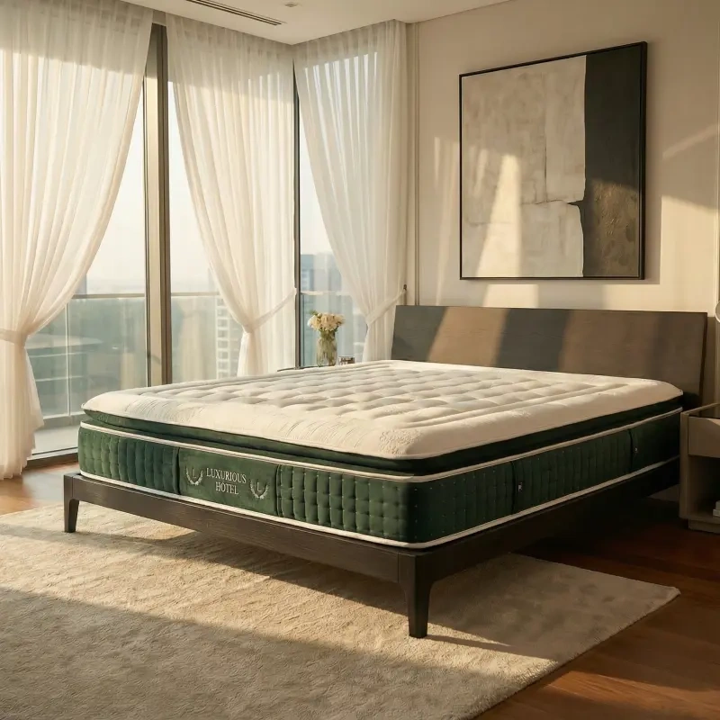 Silent Memory Foam Mattress No Motion Transfer