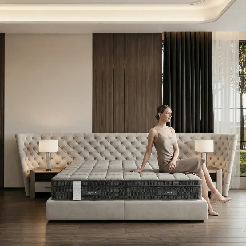 Breathable Memory Foam Mattress Skin Friendly