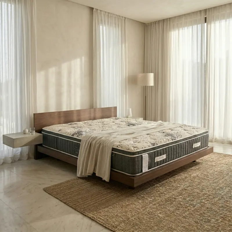 King Size Memory Foam Mattress - Spacious & Supportive Sleep Surface