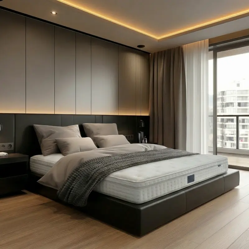 Single Memory Foam Mattress For Dormitory