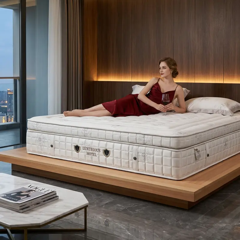  Pressure Relief Memory Foam Mattress - Cooling & Orthopedic Support