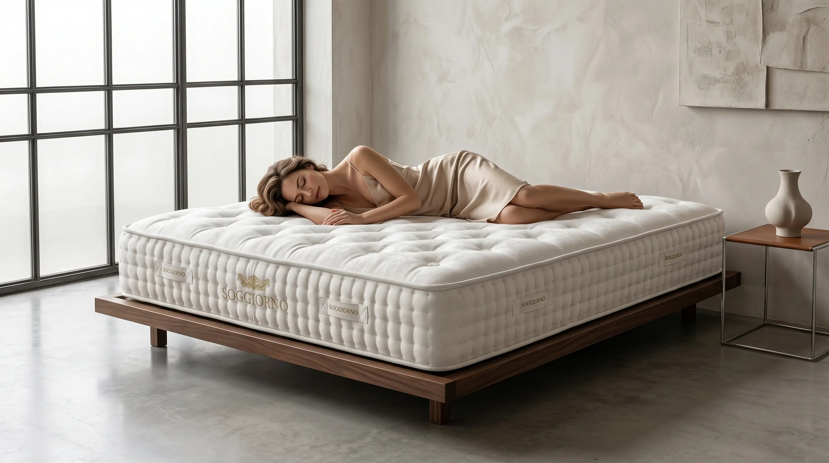 Massage Zone Memory Foam Mattress