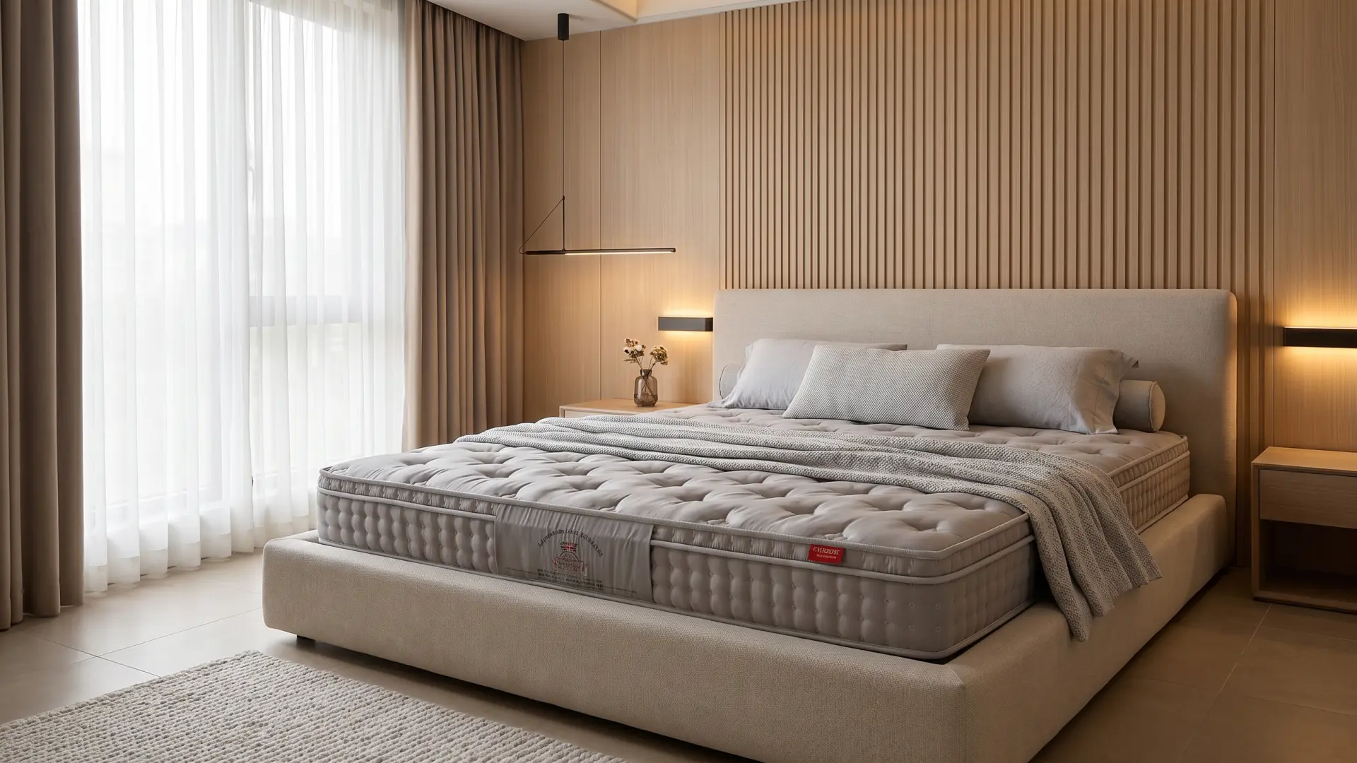 Vacuum Roll Pack Latex Mattress