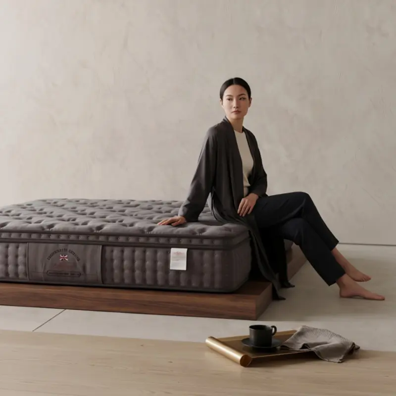 Cooling Natural Latex Mattress, Anti-Dust Mite Bed Mattress