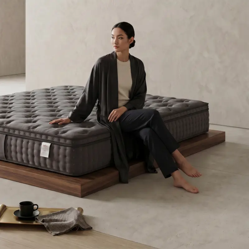 Latex Pocket Spring Hybrid Mattress Zoned Support