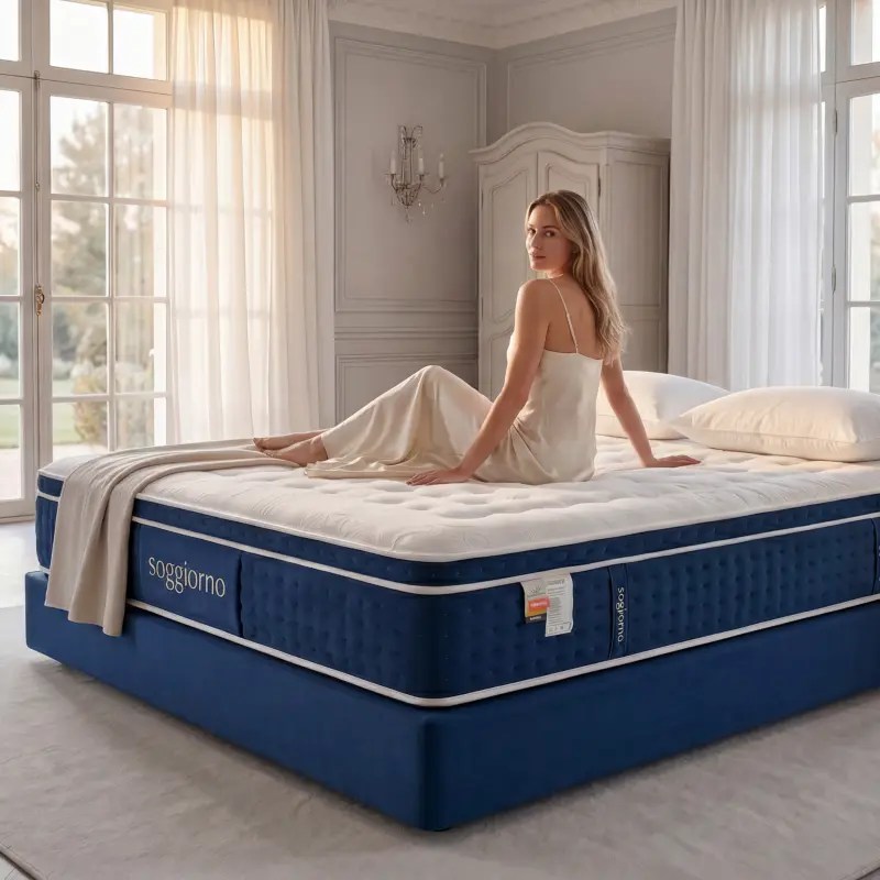 100% Natural Dunlop Latex Mattress Firm Support