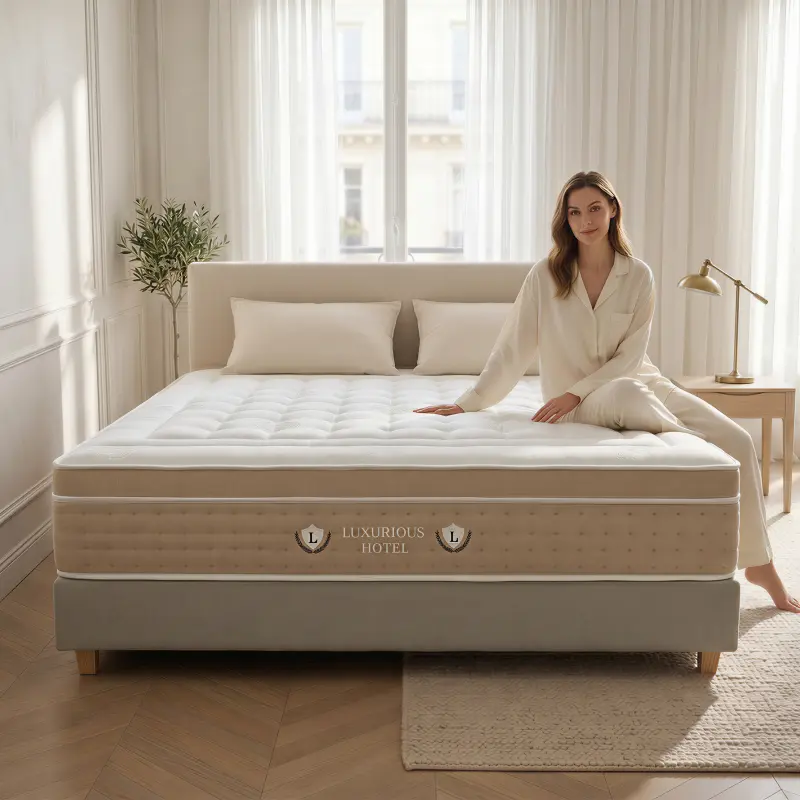 Cooling Latex Mattress Breathable Summer Use
