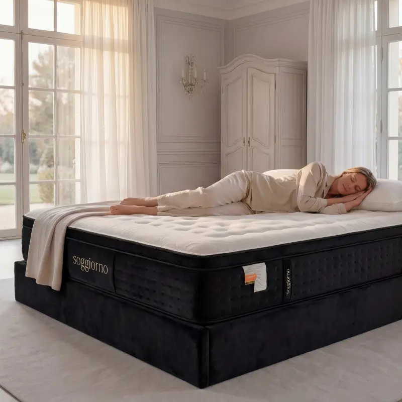 Latex Foam Mattress Topper Soft Bed Pad