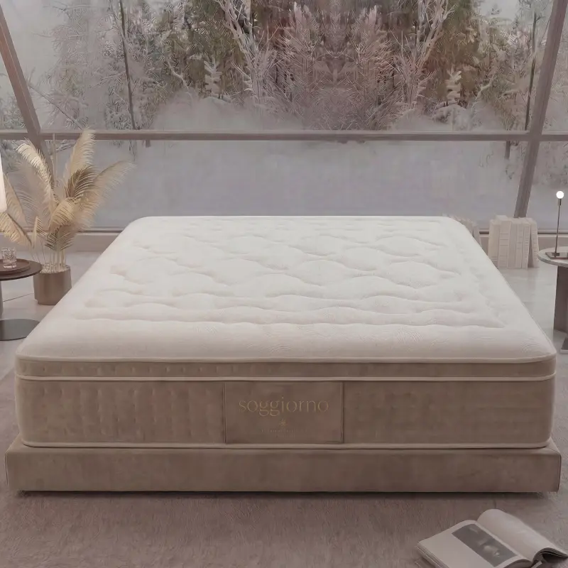 Queen Size Natural Latex Mattress, Silent Sleep Mattress