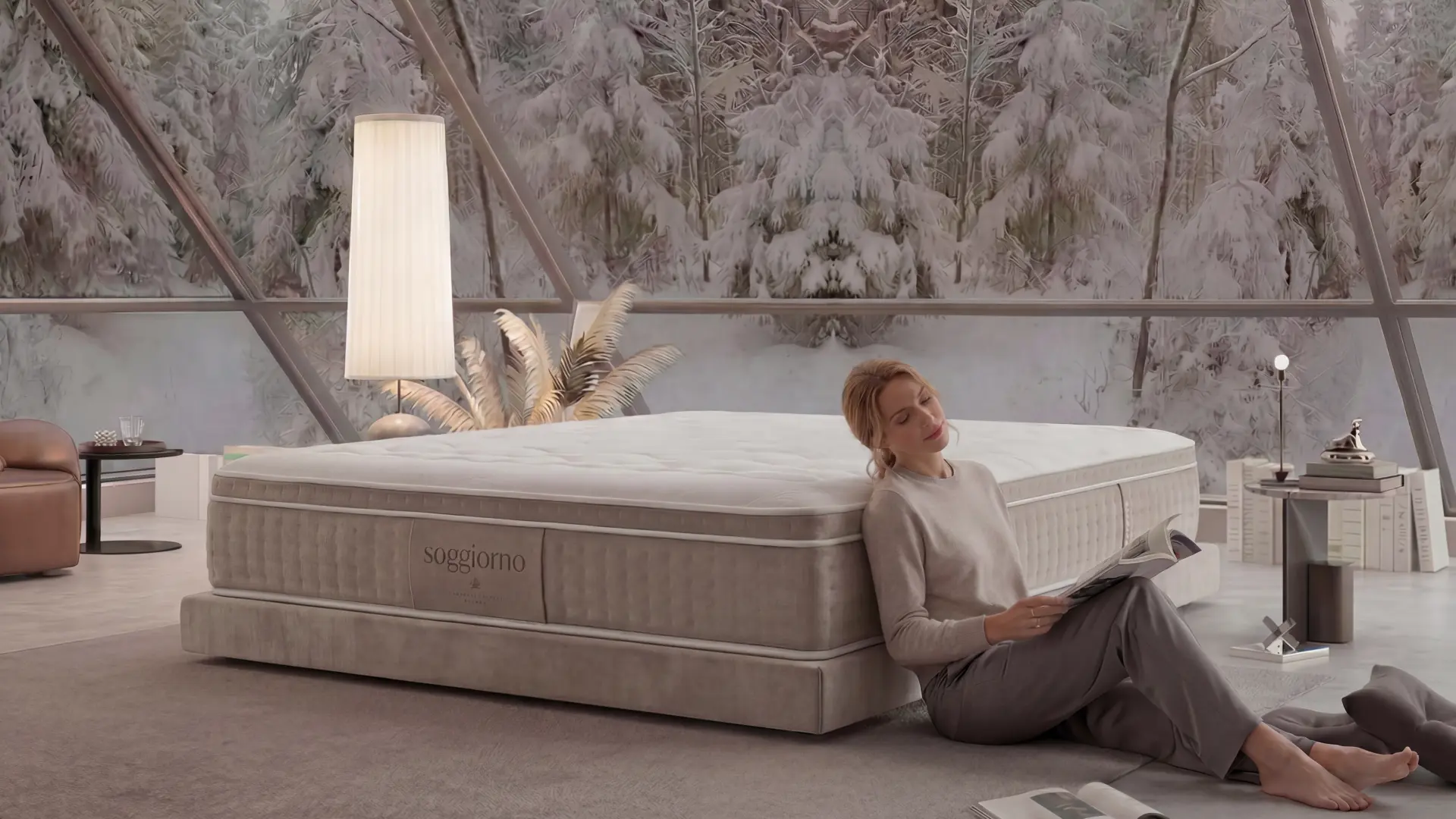 Queen Size Natural Latex Mattress
