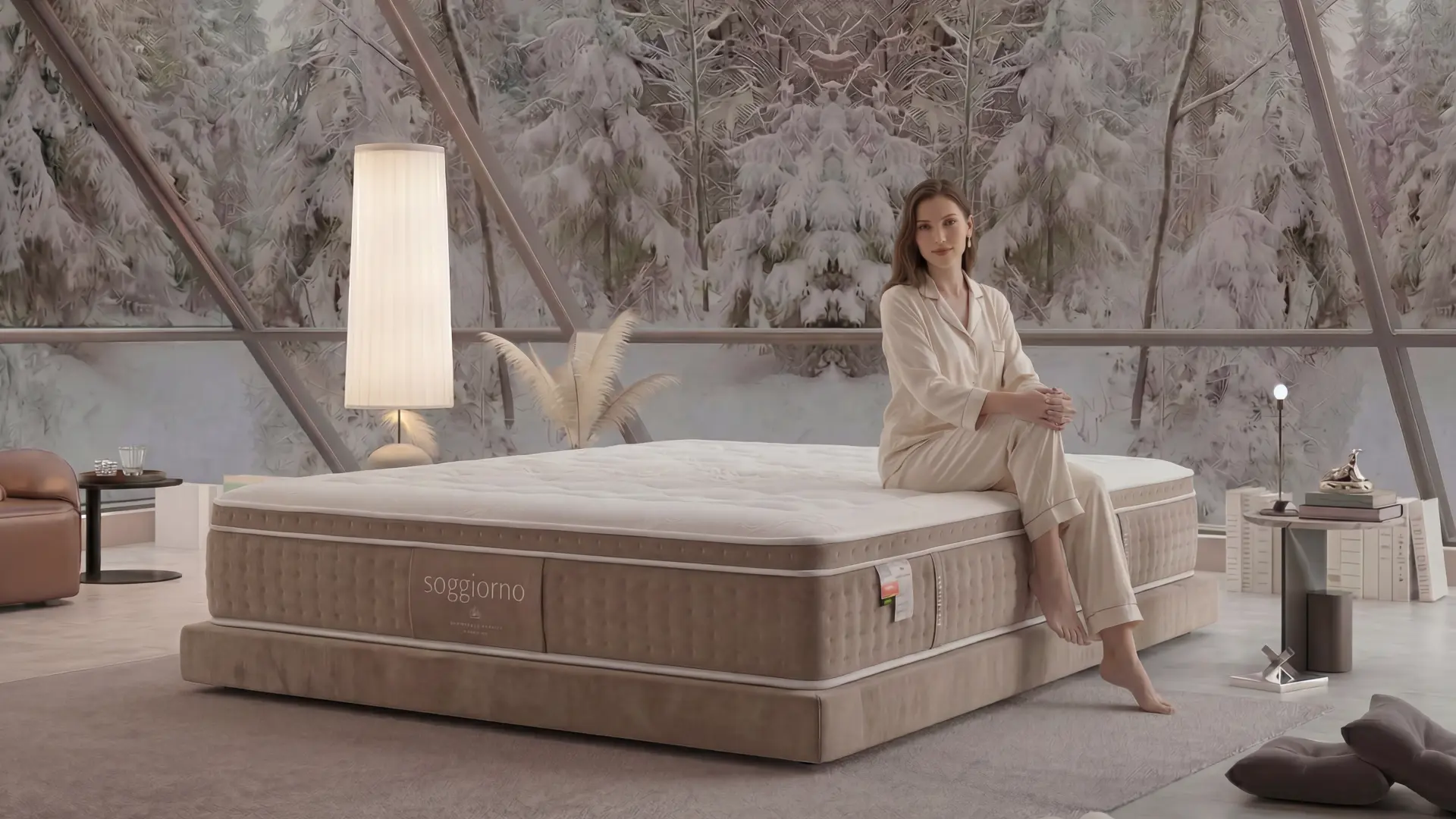 Queen Size Natural Latex Mattress