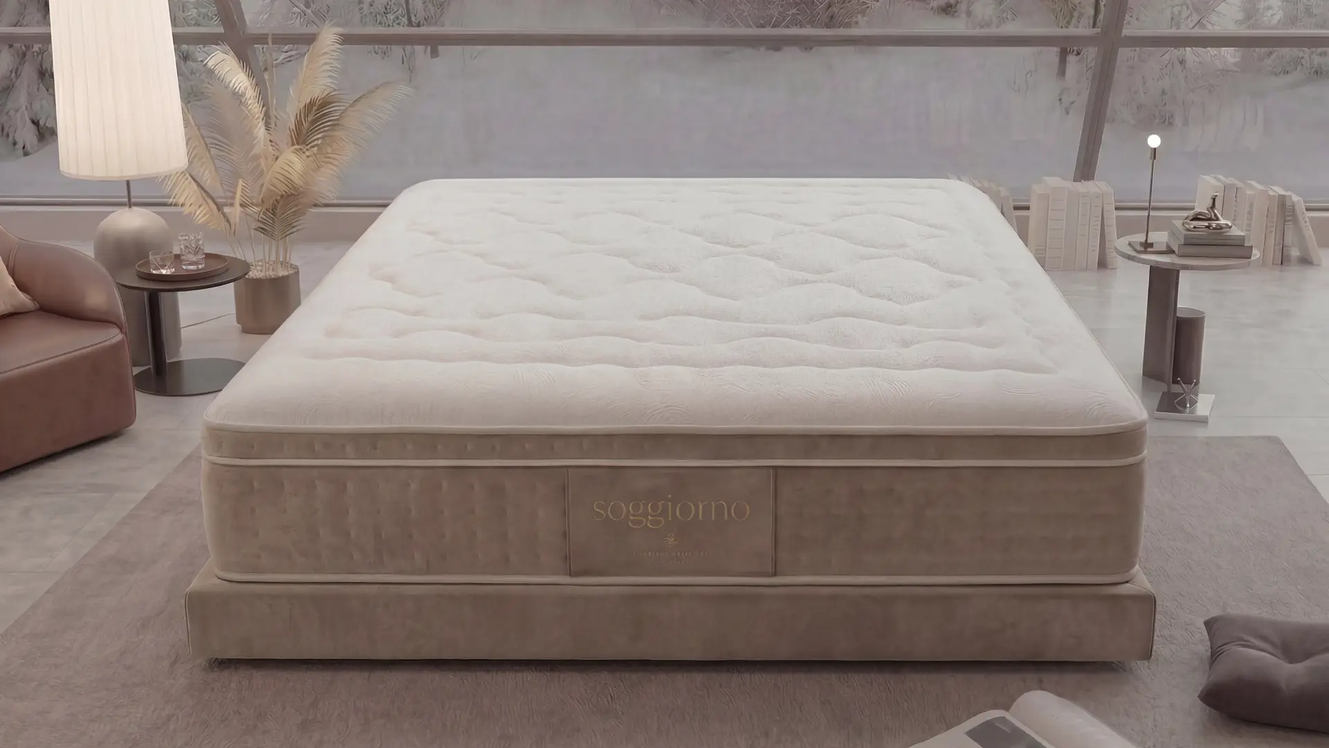 Queen Size Natural Latex Mattress
