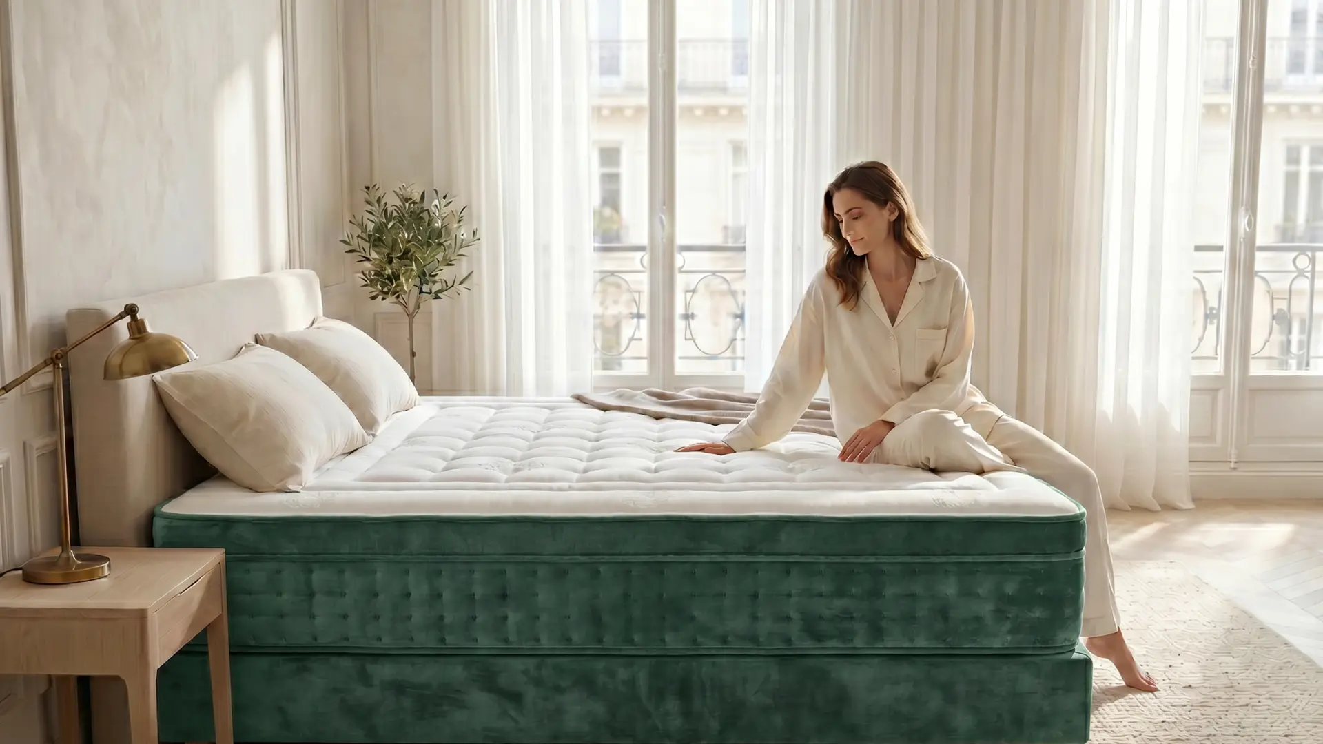 Thick High Density Natural Latex Mattress