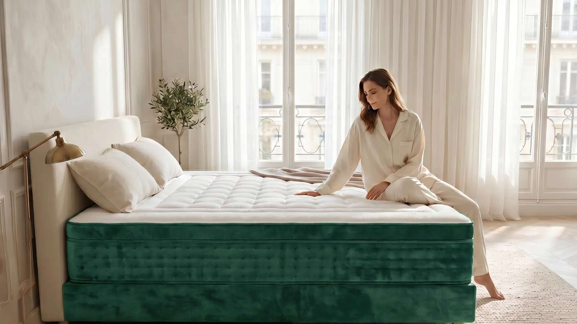 Thick High Density Natural Latex Mattress