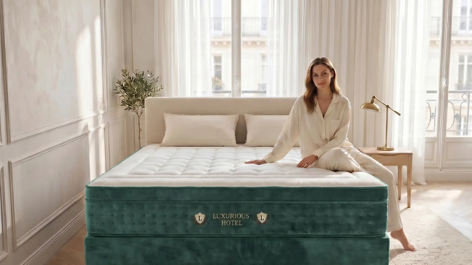 Thick High Density Natural Latex Mattress