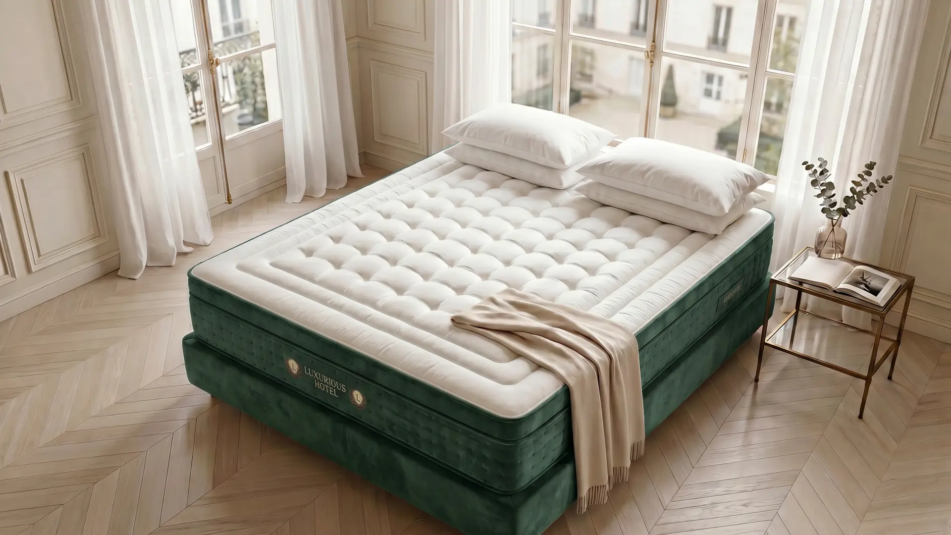 Thick High Density Natural Latex Mattress
