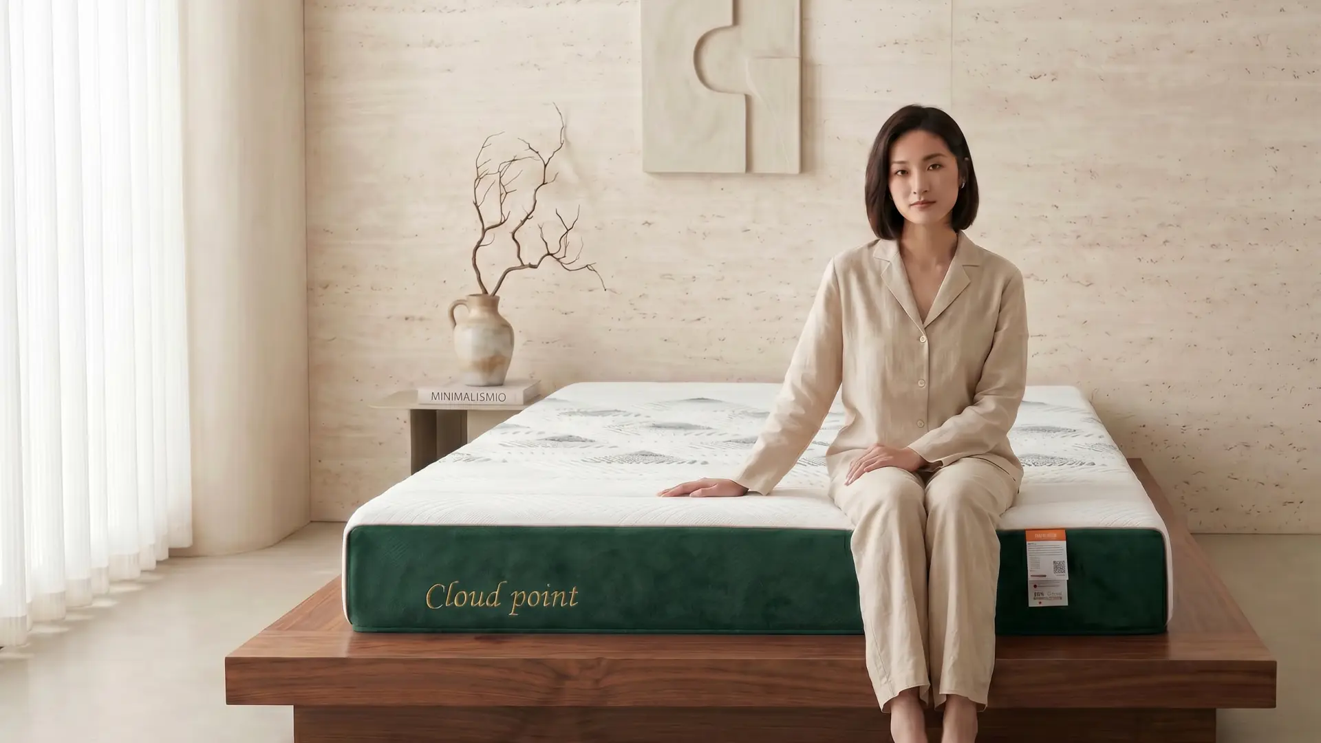 Gel memory foam hybrid spring mattress