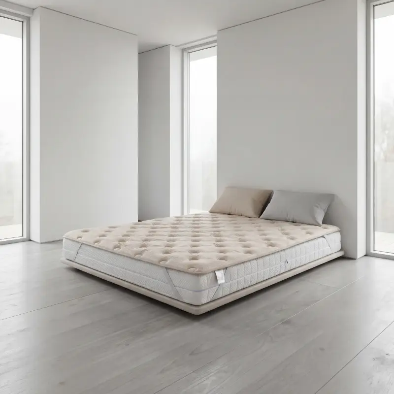 Soft Memory Foam Mattress Topper | Roll-Up Bed Enhancer