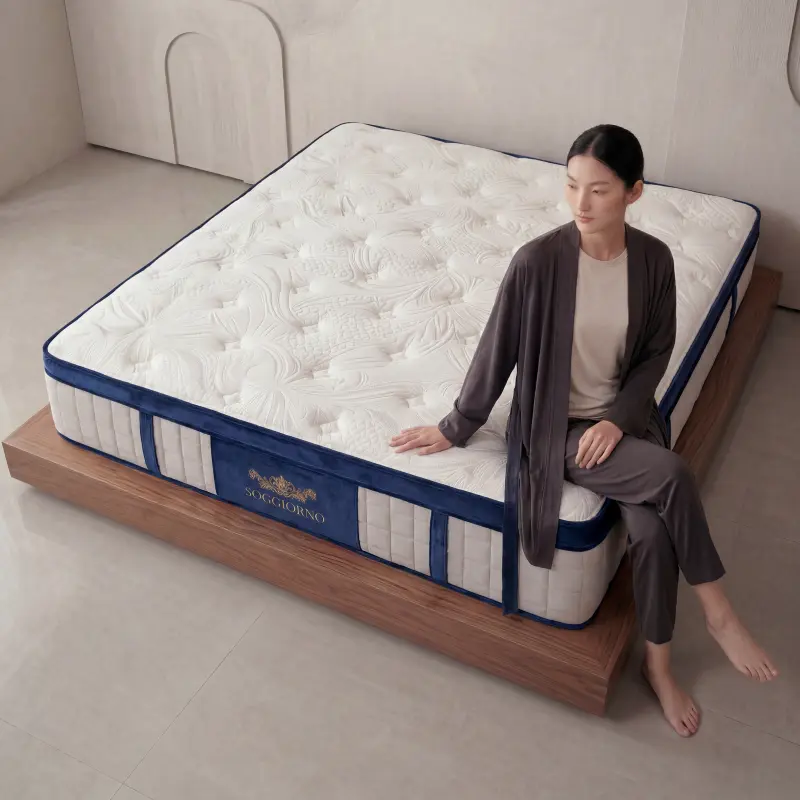 Latex Mattress With Tencel Removable Cover