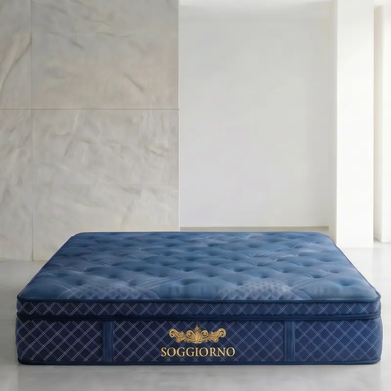 Reinforced Edge Pocket Spring Mattress, Anti-Collapse Bed Mattress