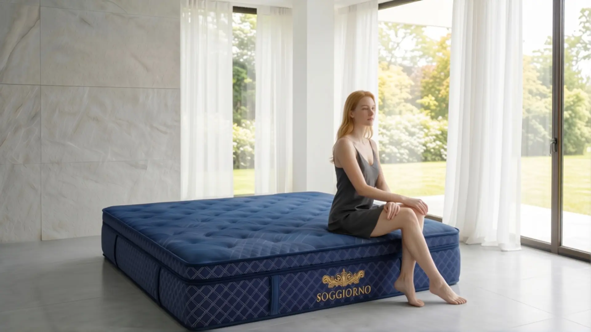 Hybrid latex spring mattress