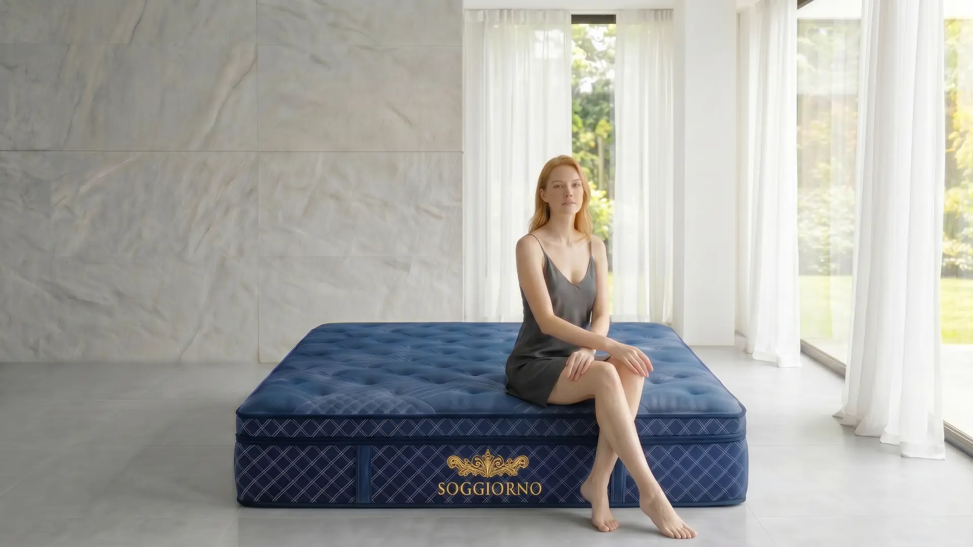 Hybrid latex spring mattress