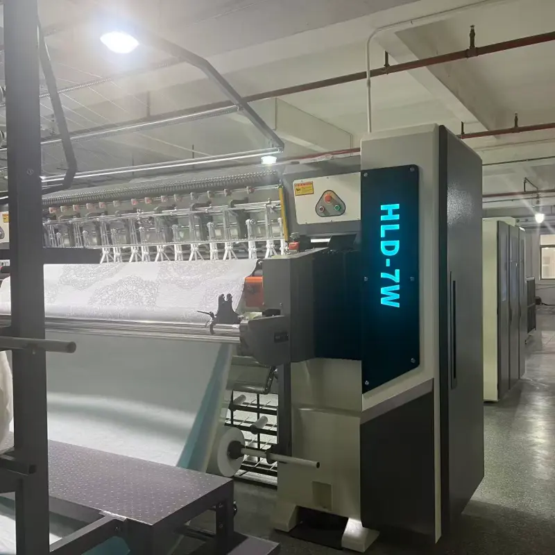 Quilting Machine in Action | Mattress Fabric Production Process