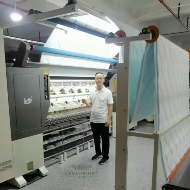 The mattress comfort layers are currently being manufactured.