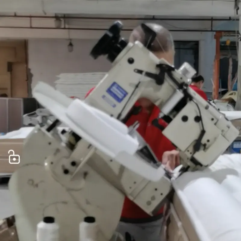 Precise foam edge reinforcement + mattress edging process