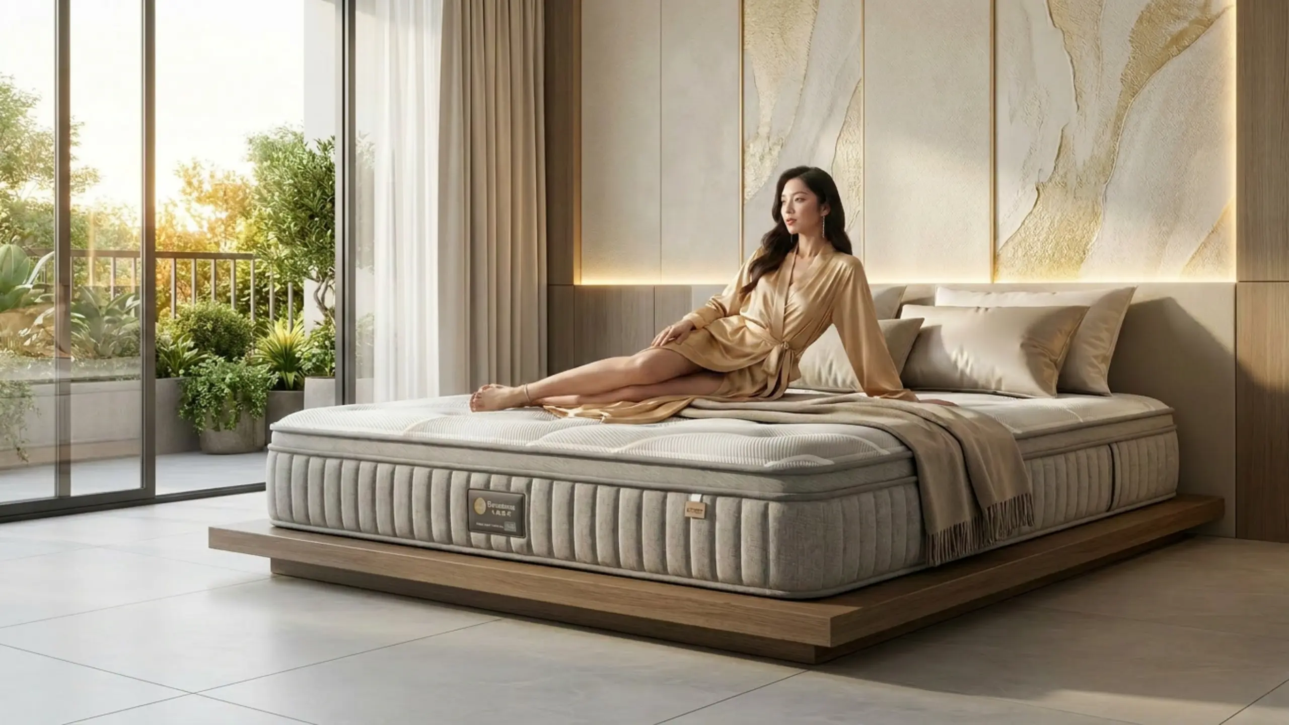 cooling memory foam mattress