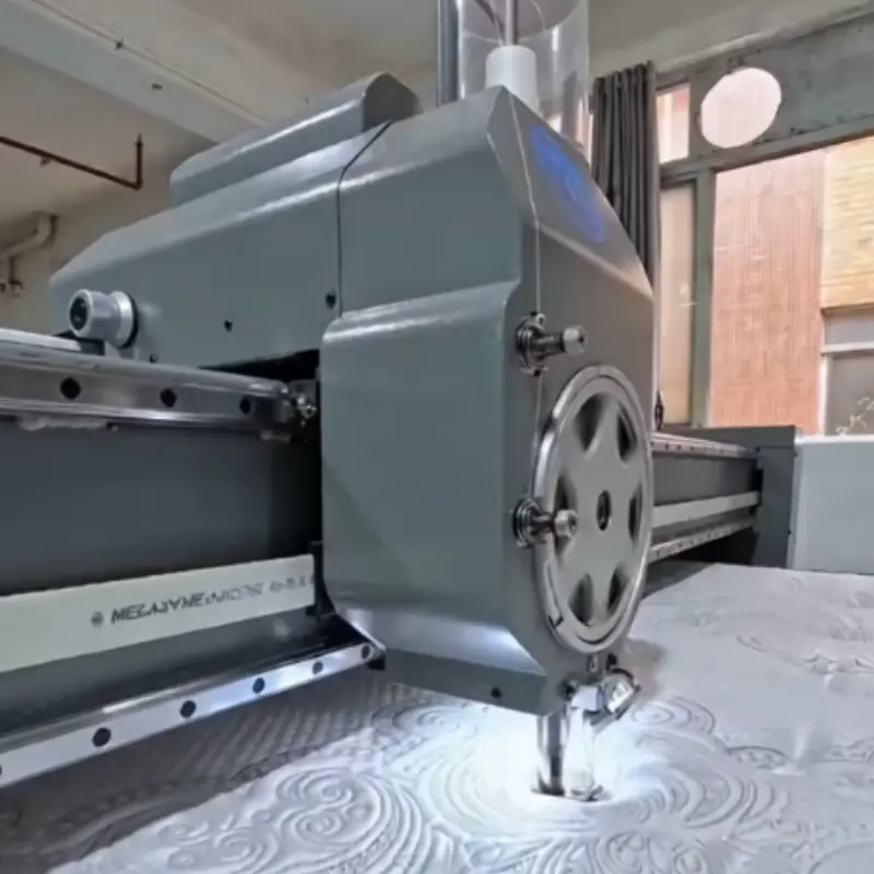 fully automatic single-needle quilting-mattress